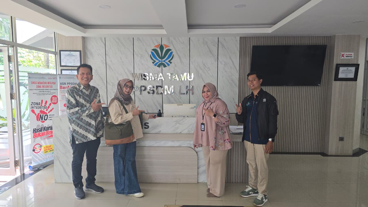 Pertemuan dengan Kepala PPSDM KLH Ibu Dr.  Mini Farida